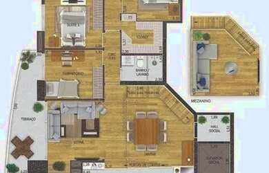 Imagem 15: Apartamento com 3 dormitórios, 165 m² - venda por R$ 2.799.000,00 ou...