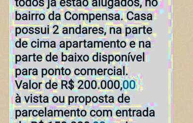 Imagem: A casa possui 5 Dormitórios, 5 Banheiros, 1 Vaga na garagem
