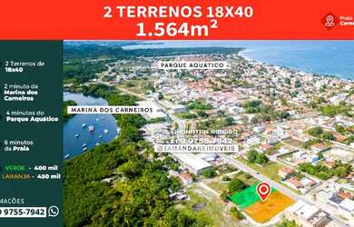Imagem: Terreno comercial em Tamandaré 18x40 ou 1564m² - Lote comercial