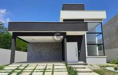 Imagem: A casa em condomínio possui 3 Dormitórios, 3 Banheiros, 2