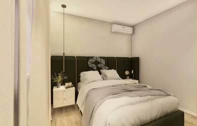 Imagem 6: Apartamento na planta com sacada, churrasqueira à venda em Camobi Santa...