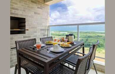 Imagem 4: Resort salinas park. Piscina, Churrasqueira, Imóvel mobiliadoeAr-condicionado