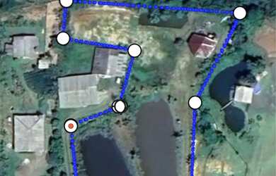 Imagem: A chácara possui 3000m² de Área e está localizado em Nova