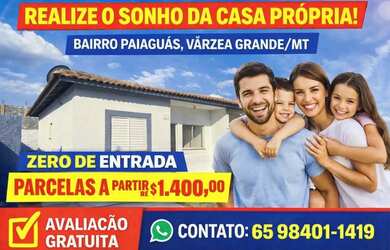 Imagem: A casa possui 2 Dormitórios, 1 Banheiro, 2 Vagas na garagem