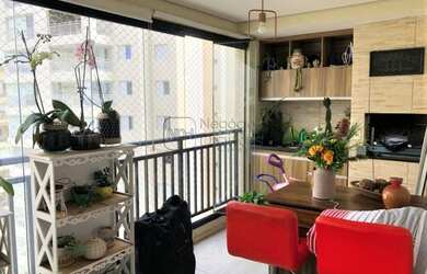 Imagem: O apartamento possui 3 Dormitórios, 4 Banheiros, 4 Vagas na