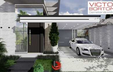 Imagem: A casa em condomínio possui 3 Dormitórios, 4 Banheiros, 4