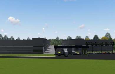 Imagem: O depósito possui 4.000m² de Área e está localizado em