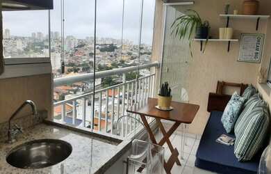 Imagem: O apartamento possui 2 Dormitórios, 3 Banheiros, 2 Vagas na