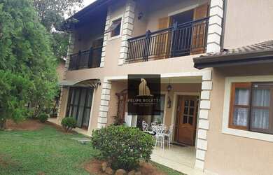 Imagem: A casa em condomínio possui 3 Dormitórios, 5 Banheiros, 5