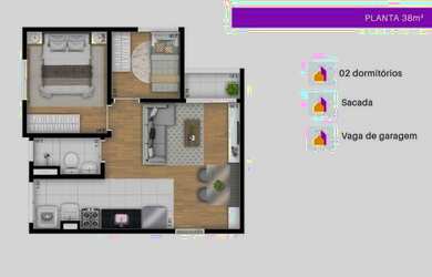 Imagem 11: Apartamento à venda, 35 m² por R$ 245.000,00 - Vila Galvão - Guarulhos/SP