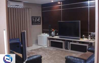 Imagem 7: Sobrado, venda, Eco Village II, sala de estar, jantar, tv, cozinha planejada,...