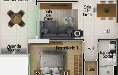 Imagem 2: More em frente ao Mar. Piscina, Churrasqueira, Ar-condicionadoe78m² de...