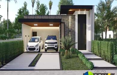 Imagem: A casa em condomínio possui 3 Dormitórios, 3 Banheiros, 4