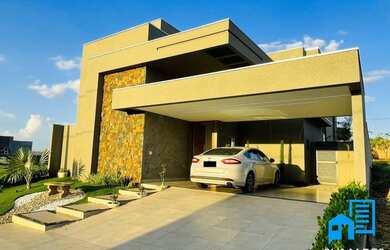 Imagem: A casa em condomínio possui 3 Dormitórios, 5 Banheiros, 2