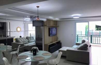 Imagem: O apartamento na cobertura possui 2 Dormitórios, 2 Banheiros