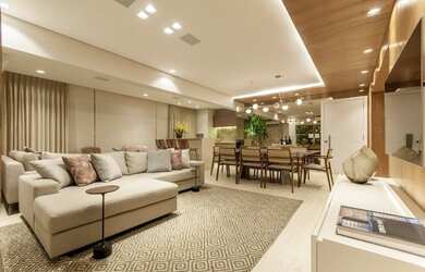 Imagem: O apartamento possui 3 Dormitórios, 5 Banheiros, 3 Vagas na