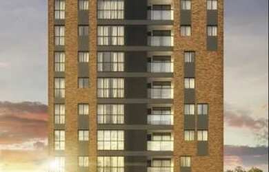 Imagem: O apartamento possui 1 Dormitório, 1 Banheiro, 1 Vaga na garagem