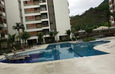 Imagem: O apartamento na cobertura possui 2 Dormitórios, 2 Banheiros