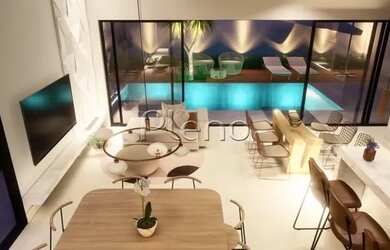 Imagem: A casa em condomínio possui 3 Dormitórios, 2 Banheiros, 4