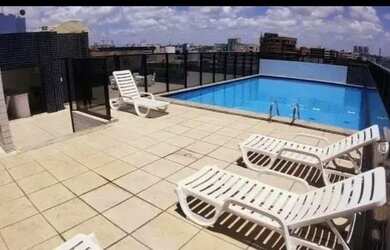 Imagem: O apartamento possui 1 Dormitório, 1 Banheiro, 1 Vaga na garagem