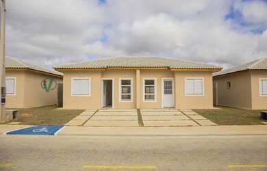Imagem: A casa em condomínio possui 2 Dormitórios, 1 Banheiro, 44m²