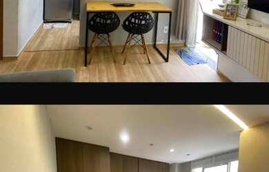 Imagem: O apartamento possui 2 Dormitórios, 1 Banheiro, 1 Vaga na garagem