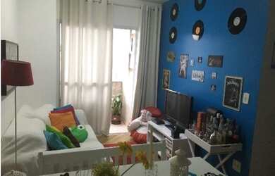 Imagem: O apartamento possui 2 Dormitórios, 1 Banheiro, 2 Vagas na