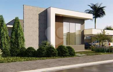 Imagem: A casa em condomínio possui 3 Dormitórios, 4 Banheiros, 2