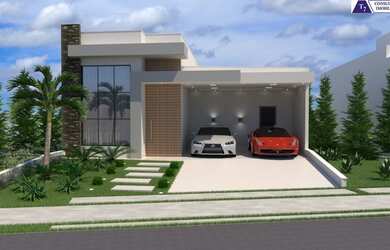 Imagem: A casa em condomínio possui 3 Dormitórios, 2 Banheiros, 2