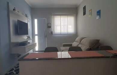 Imagem: A casa em condomínio possui 2 Dormitórios, 1 Banheiro, 1 Vaga