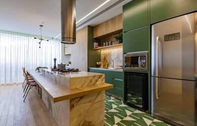 Imagem: O apartamento possui 3 Dormitórios, 3 Banheiros, 2 Vagas na