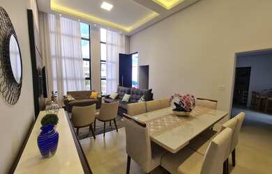 Imagem: A casa em condomínio possui 3 Dormitórios, 4 Banheiros, 4