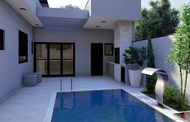 Imagem: 3 Suítes Piscina 170 m construídos - Residencial Viena