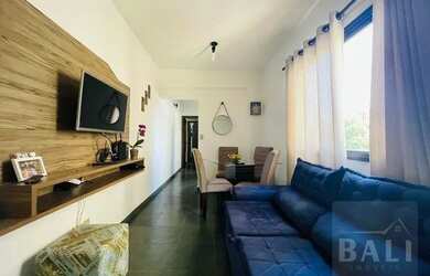 Imagem: O apartamento possui 1 Dormitório, 1 Banheiro, 1 Vaga na garagem