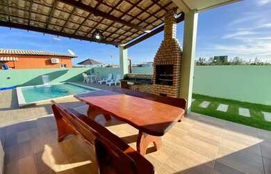 Imagem: A casa em condomínio possui 3 Dormitórios, 4 Banheiros, 2