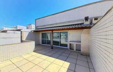 Imagem: O apartamento na cobertura possui 3 Dormitórios, 2 Banheiros