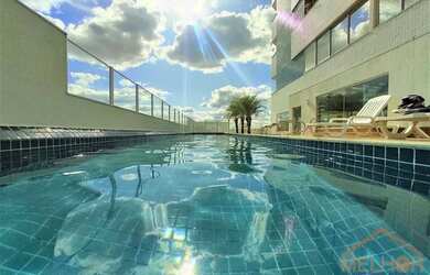 Imagem: O apartamento na cobertura possui 3 Dormitórios, 2 Banheiros