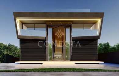 Imagem: A casa possui 5 Dormitórios, 5 Banheiros, 5 Vagas na garagem