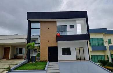 Imagem: A casa em condomínio possui 3 Dormitórios, 4 Banheiros, 3