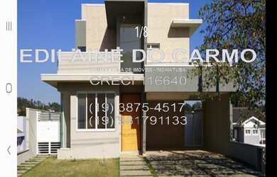 Imagem: A casa em condomínio possui 3 Dormitórios, 3 Banheiros, 4