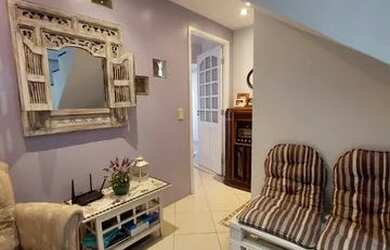 Imagem: O apartamento na cobertura possui 4 Dormitórios, 3 Banheiros