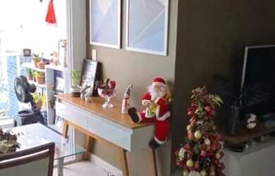 Imagem: O apartamento possui 2 Dormitórios, 2 Banheiros, 2 Vagas na