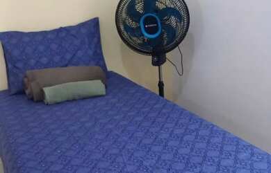 Imagem: O apartamento possui 1 Dormitório e Acomodam 3 pessoas e está