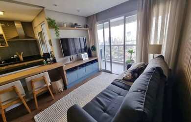 Imagem: O apartamento possui 2 Dormitórios, 2 Banheiros, 2 Vagas na