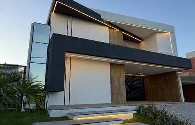 Imagem: A casa em condomínio possui 3 Dormitórios, 4 Banheiros, 4