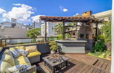 Imagem: O apartamento na cobertura possui 2 Dormitórios, 3 Banheiros