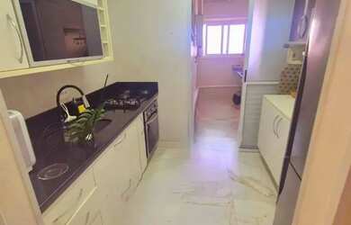 Imagem 5: Apartamento 3 dormitórios à venda, armários planejados, sala ampla com varanda, 2 banheiro