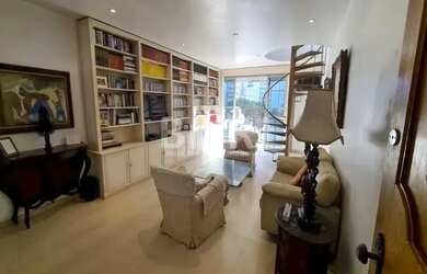 Imagem: O apartamento na cobertura possui 3 Dormitórios, 4 Banheiros