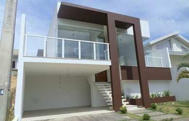 Imagem: A casa em condomínio possui 3 Dormitórios, 5 Banheiros, 4