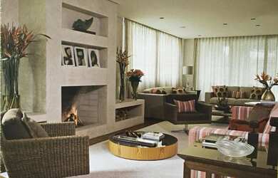 Imagem: A casa em condomínio possui 5 Dormitórios, 5 Banheiros, 5